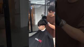 Hair style ✂️ music styler hairstyle foryou barbershop hair [upl. by Naniac]