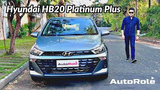 Hyundai HB20 Platinum Plus compacto com equipamentos de carros de luxo [upl. by Othe]