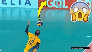 SKY BALL SERVES  Crazy Volleyball Serves HD 2 [upl. by Scherman]