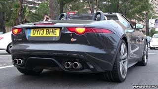 Jaguar FType V8 S LOUD Accelerations Sound [upl. by Eniarda767]