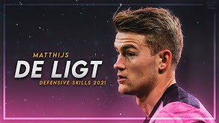 Matthijs de Ligt 2021 ▬ Insane Defensive Skills amp Goals  HD [upl. by Rebmik]