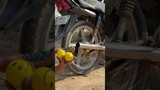 Bike Silencer overload 😅😅 trending viralvideo funny [upl. by Yrhcaz]