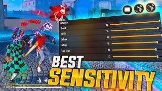 2023  BEST SENSITIVITY  FOR HEADSHOT  FREE FIRE SECRET SENSITIVITY [upl. by Cleopatra762]