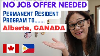 NO JOB OFFER NEEDED IN THIS PR PROGRAM TO ALBERTA CANADA albertacanada canadavisa buhaycanada [upl. by Howlond]