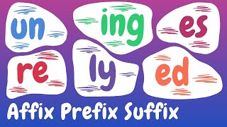 How To Explain Affixes Prefixes Suffixes  English Grammar Lessons [upl. by Grange916]