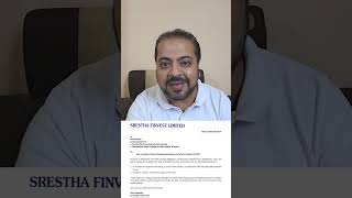 Srestha Finvest Share latestnews [upl. by Alleinad955]