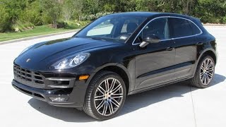 2015 Porsche Macan Turbo Start Up Quick Drive and In Depth Review [upl. by Anitsud308]