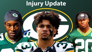 Packers Matt LaFleur Provides Injury Updates In Press Conference [upl. by Rebane224]