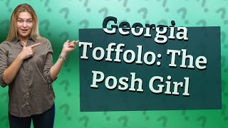 Who is the posh girl in Im a Celebrity [upl. by Sitoiyanap]