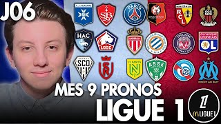 🇫🇷 Ligue 1  Journée 6  MES 9 PRONOS Ça va être SERRÉ [upl. by Marinna542]