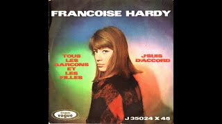 Françoise Hardy  Tous les garçons et les filles [upl. by Aticilef887]