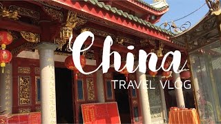 🥡✨xiamen china and hk vlog  temple hopping mountain climbing and lots of eats 🎊 [upl. by Aivatnuhs679]