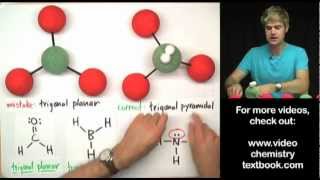 VSEPR Theory Common Mistakes [upl. by Nortal997]