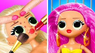 TRANSFORMATION INCROYABLE DE POUPEE LOL DIY Rénovation pour Poupée Populaire par YOWZA [upl. by Smail945]