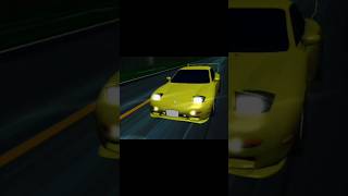 AE86 vs RX7 ae86 ae86trueno mazdarx7 initiald initialdedit anime edit [upl. by Burgener]