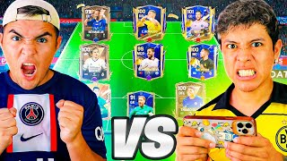 EDSON FBD vs RAMIRIN en PARTIDO ÉPICO en FC MOBILE 😱 abrimos muchos sobres [upl. by Golub]