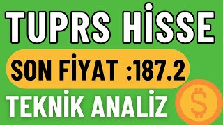 TUPRS HİSSE TEKNİK VE ARACI KURUM ANALİZİ [upl. by Vernen]