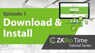 ZKBio Time Tutorial  ep1 Download amp Install [upl. by Cullie743]