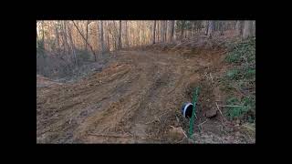 Building a road into 919 Creek Drive Monterey TN  LoveTNLifecom [upl. by Arnoldo]