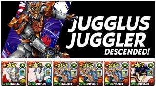 Puzzle amp Dragons  Jugglus Juggler Descended  SOLO [upl. by Greenman]