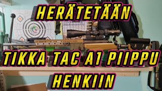 Herätetään Tikka T3X TAC A1 piippu henkiin [upl. by Shaver]