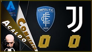 EMPOLI JUVENTUS 0  0 Chirico a caldo quotCosì non va E Di Bello ci ha messo il suoquot [upl. by Nrol]