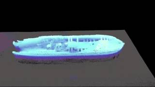 Multibeam sonar images of the HMS Erebus [upl. by Garibald]