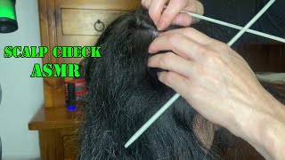 Scalp Check  Real Person ASMR [upl. by Meehaf]