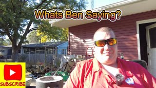 Whats Ben Saying [upl. by Aiek]