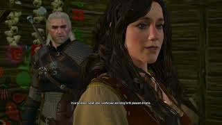 Geralt Meets A Herbalist To Ask For Buckthorn  The Witcher 3 Wild Hunt [upl. by Nylarac]