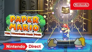 Paper Mario The ThousandYear Door  Nintendo Direct 9142023 [upl. by Kaz]