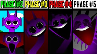 Phase 1 VS Phase 2 VS Phase 3 VS Phase 4 VS Phase 5 in Incredibox Sprunki [upl. by Rebmaed35]