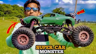 i Design RC Monster Super Car 4x4 Off Road Test In MUD  Toy Unbox Wala Ali [upl. by Sadella]