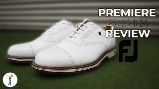 FootJoy 2021 Premiere Series Shoe Review [upl. by Cerys]