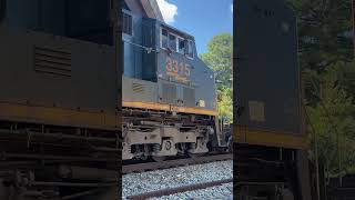 Lagrange Ga 09202024 CSX 440 amp CSX 3315 slowride csx csxt railfan railroad foamer rails [upl. by Winnah]