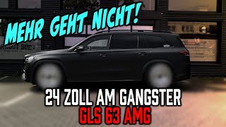 Mehr geht nicht 24 Zoll am Gangster Mercedes GLS 63 AMG ✖ Top Secret Tuning [upl. by Aliab]