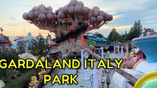 GARDALAND TOP 3 RIDE FOR KIDS ITALY 4K HDR TOUR 🎢🎡🛹 Italy 4K 2023 [upl. by Odetta]