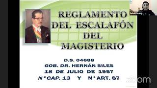 EXPOSICION REGLAMENTO DEL ESCALFON NACIONAL DS N° 04688 [upl. by Audie]