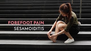 Forefoot Pain  Sesamoiditis  Podiatrist Georgina Tay East Coast Podiatry [upl. by Collar]