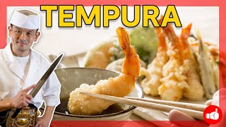 Perfect TEMPURA Batter at Home  Japanese Recipe [upl. by Annuhsal]