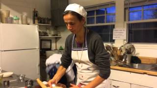 Cooking Demo Leafy Greens Plaster for Pain Relief  Bettina Zumdick [upl. by Dorkus18]