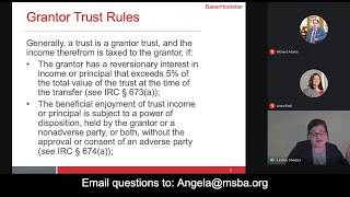 Incomplete Gift NonGrantor Trusts EverythING You Need to Know  Estate and Trust Study Group [upl. by Clarhe]