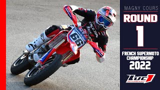 LUC1 French Supermoto 2022 Round 1 Magnycours [upl. by Efram721]