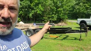 Super Camline 12 ft dump trailer rebuild [upl. by Kellie]