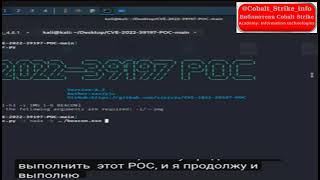 Cobalt Strike quick training old video low resolution with Russian subtitles [upl. by Shaun]