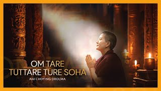 Ani Choying Drolma  Om Tare Tuttare Ture Soha Official lyrical video [upl. by Chapman]