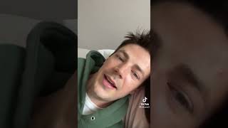 Grant Gustin via La Thoma TikTok 03272022 [upl. by Cheria91]