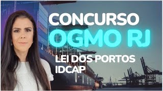 CONCURSO OGMO RJ  QUESTÕES IDCAP [upl. by Eus404]