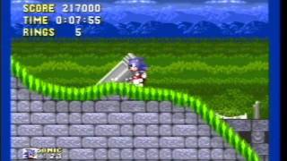 Sonic Megamix PAL 40 Part 4  SEGA MegaCD [upl. by Sirroned]