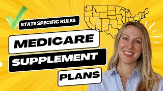 Medicare Supplement Plans  State Rules [upl. by Gotthelf]